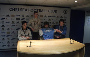 En conférence de presse à Stamford Bridge