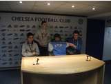 En conférence de presse à Stamford Bridge