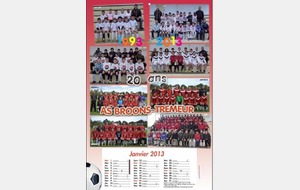 Calendrier 2013 (20 ans du Club)