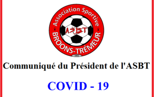 Communiqué officiel COVID