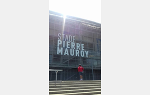 Au stade Pierre Mauroy (Lille)