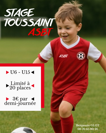 Stage de la Toussaint