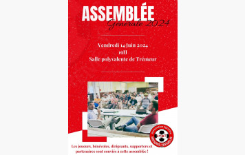Assemblée Générale + Renouvellement licences