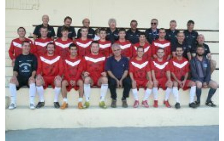 Remise des maillots (équipe B)