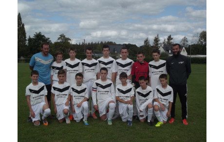 Première réussie pour les U15