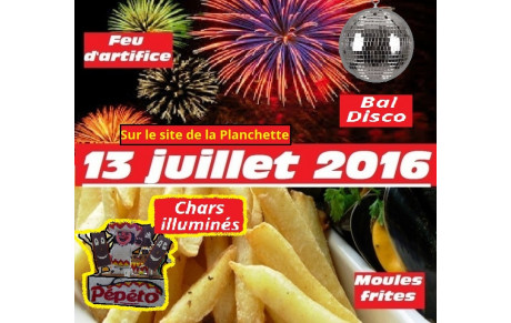 Moules frites - Feu d'artifice