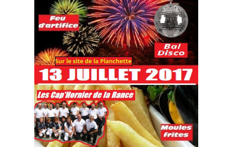 Moules frites - Feu d'artifice
