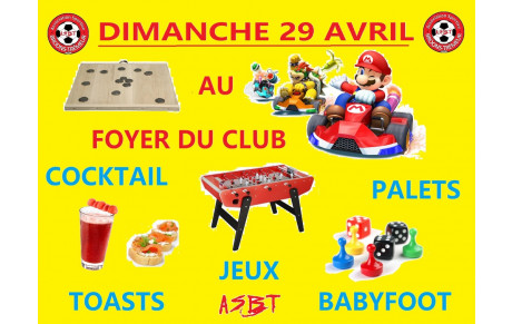 Soirée Foyer ASBT
