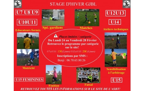 Stage d'Hiver 2020