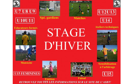 INFOS ET PROGRAMME STAGE