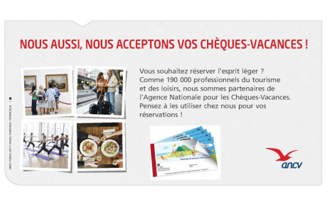 Chèques ANCV et CAF