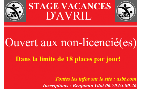 Stage d'Avril
