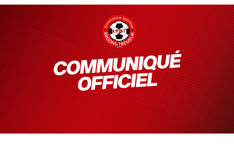 Communiqué officiel